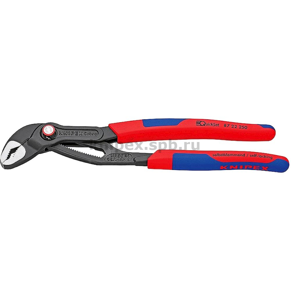 Knipex KN 8722250. Cobra 250 QuickSet KNIPEX 87 22 250 knipex.spb.ru