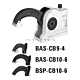 Зажим BAS-CB compact, крепежное отверстие сквозное BAS-CB9-4