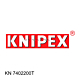Knipex KN-7402200T. Кусачки боковые особой мощности KNIPEX 74 02 200T
