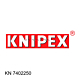 Knipex KN-7402250. Кусачки боковые особой мощности KNIPEX 74 02 250