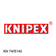 Knipex KN-7405140. Кусачки боковые особой мощности KNIPEX 74 05 140