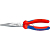 Knipex KN-2612200. Круглогубцы с плоскими губками с режущими кромками, 200 мм, KNIPEX 26 12 200