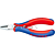 Knipex KN-3632125. Плоскогубцы монтажные для электроники, 125 мм, KNIPEX 36 32 125