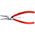 Knipex KN-4613A2. Щипцы для стопорных колец (внешних), 180 мм, KNIPEX 46 13 A2