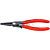 Knipex KN-4831J3. Прецизионные щипцы для стопорных колец KNIPEX 48 31 J3