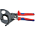 Knipex KN-9531280. Резак для кабелей (по принципу трещоточного ключа) KNIPEX 95 31 280