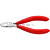 Knipex KN-7701115. Кусачки боковые для электроники KNIPEX 77 01 115